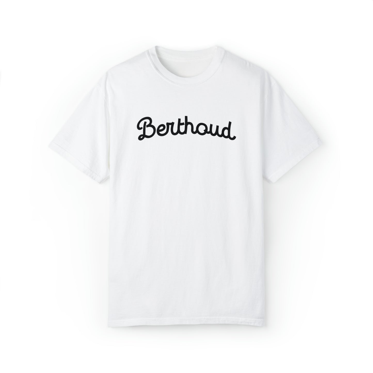 Classic Berthoud Cotton Tshirt - Comfort Colors Unisex Garment-Dyed T-shirt