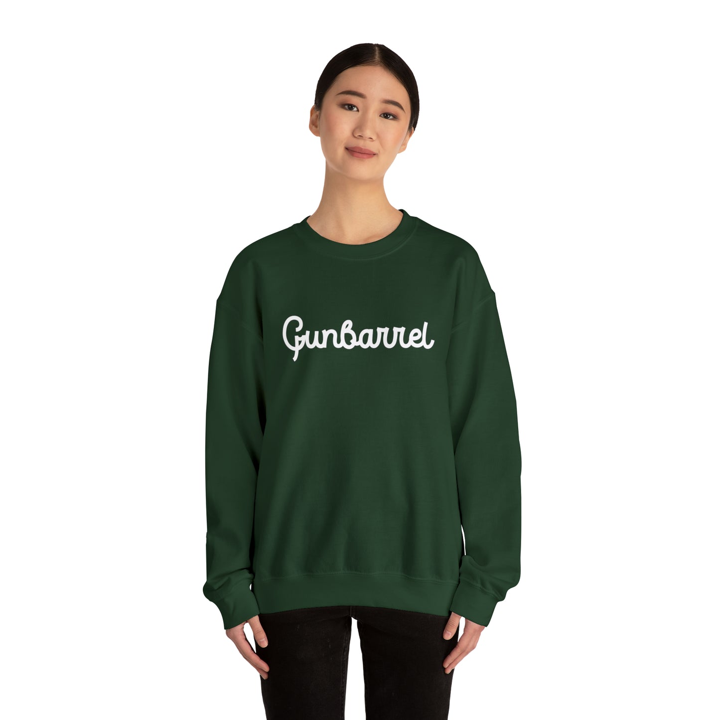 Gunbarrel Forest Green Crewneck - Unisex Heavy Blend™ Crewneck Sweatshirt