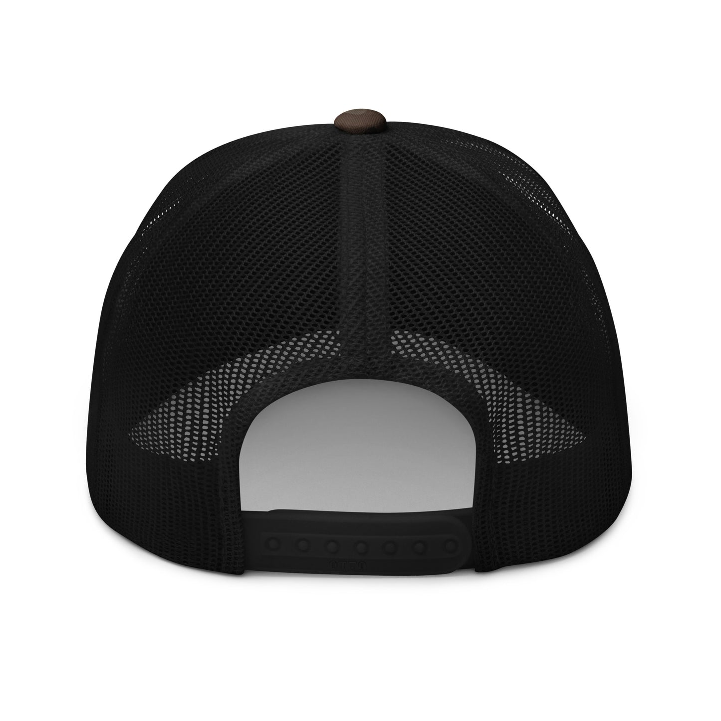 Berthoud Embroidered Camouflage snapback trucker hat