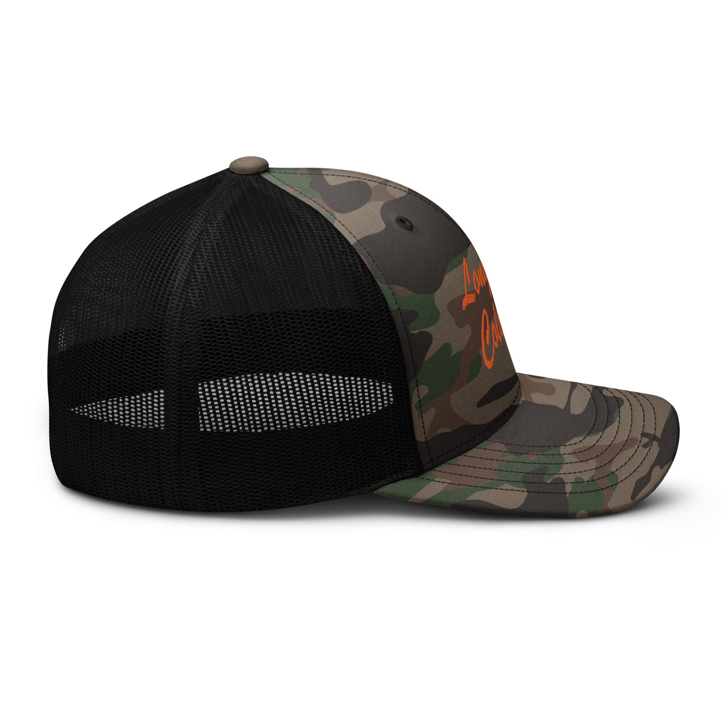 Fishing & Hunting Longmont Camo Trucker Hat