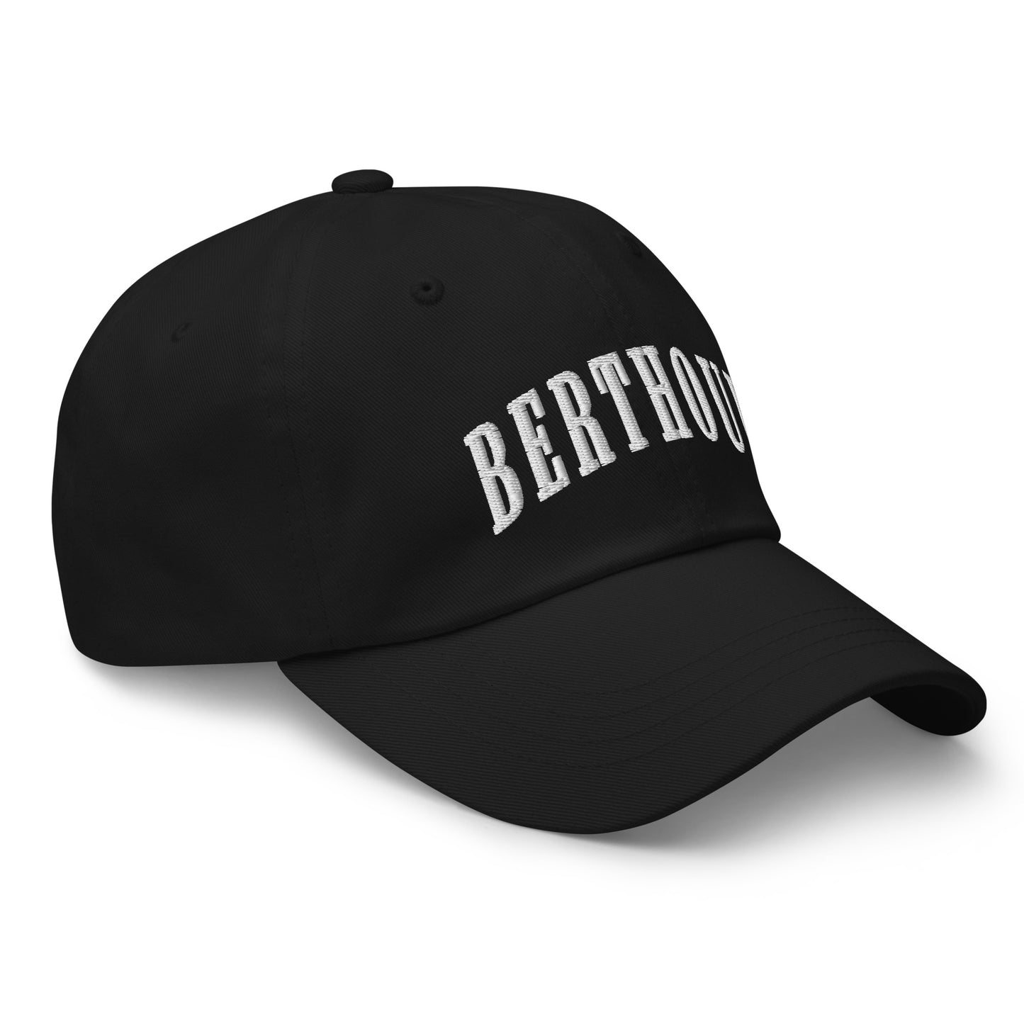 Berthoud Black Embroidered Dad hat