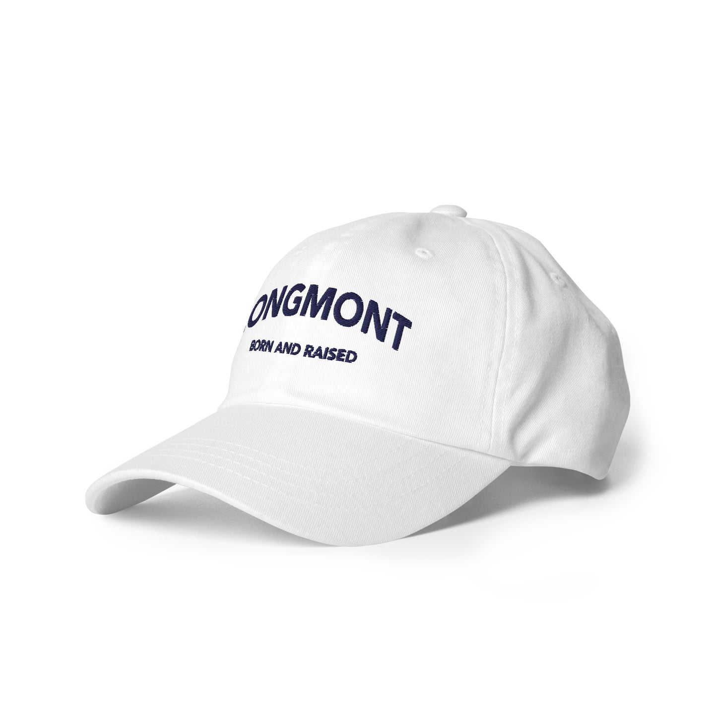 Longmont Born and Raised Embroidered Dad hat