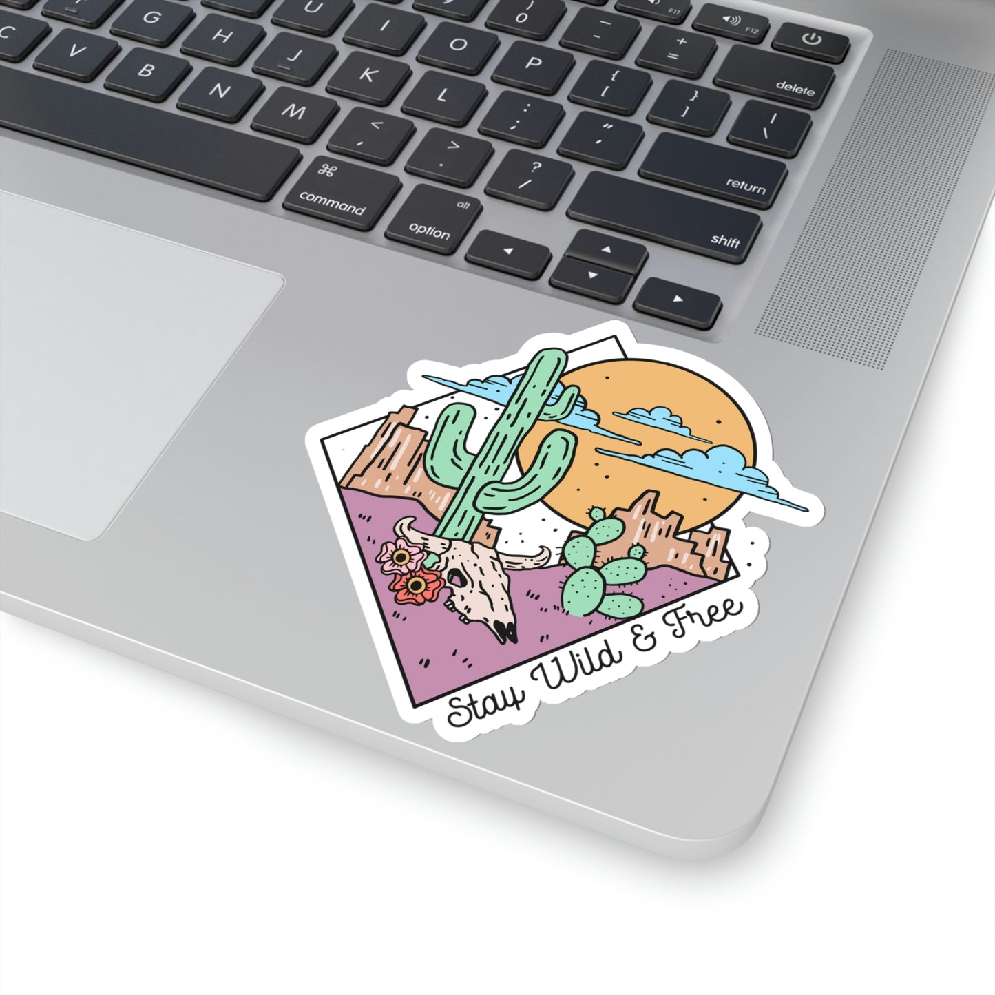 Stay Wild and Free Kiss-Cut Stickers