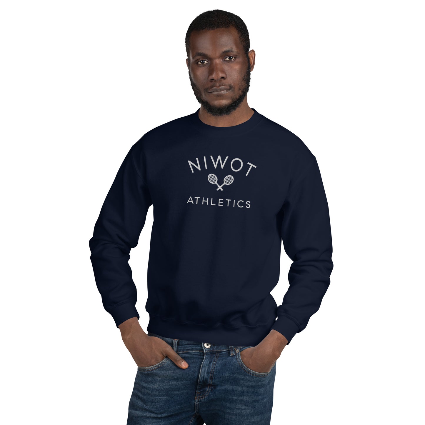 Old Money Embroidered Niwot Crewneck