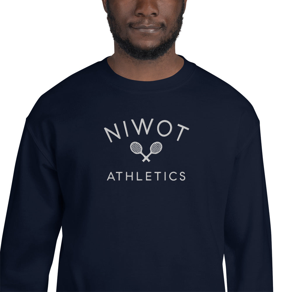 Old Money Embroidered Niwot Crewneck