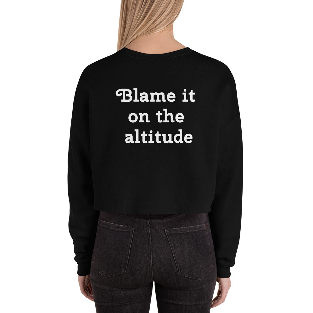 Altitude Crop Sweatshirt