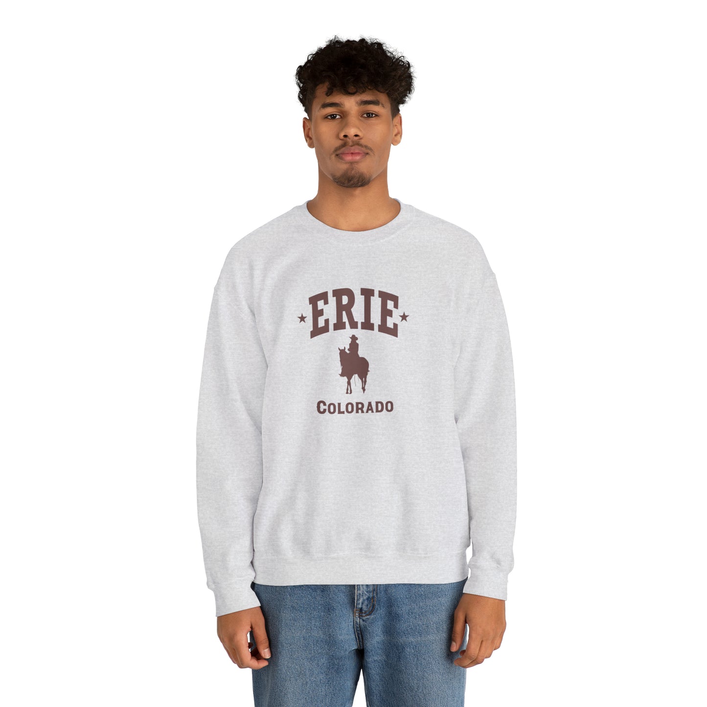 Erie Cowgirl Ash Crewneck Sweatshirt