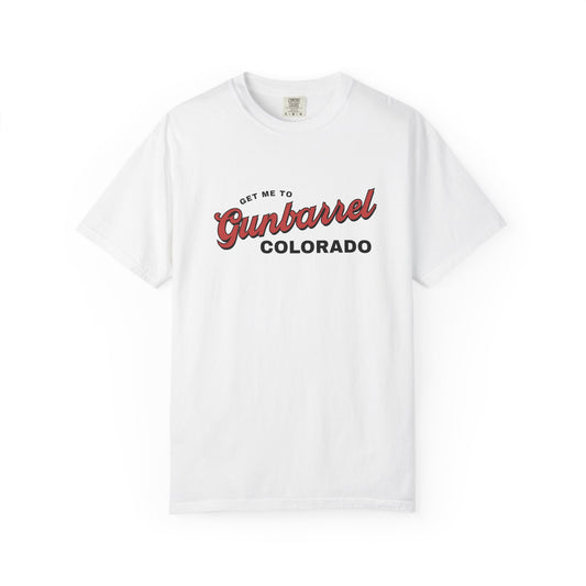 Get Me To Gunbarrel Colorado Western Cotton Tshirt