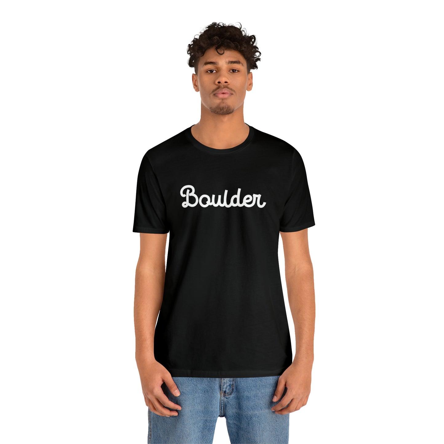 Boulder Chill Jersey Short Sleeve Tee in Black