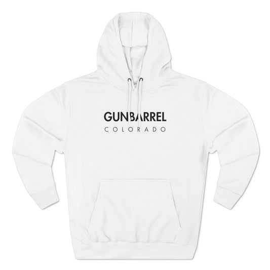 Gunbarrel Colorado Super Cozy Winter Hoodie - White Unisex Premium Pullover Hoodie