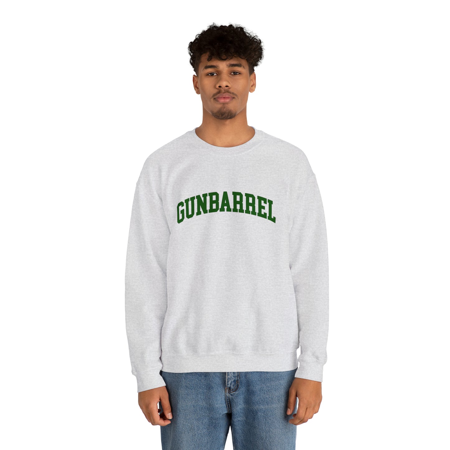 Varsity Gunbarrel Forest Green Crewneck - Unisex Heavy Blend™ Crewneck Sweatshirt