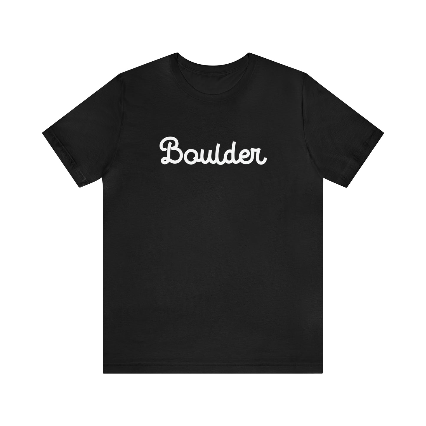 Boulder Chill Jersey Short Sleeve Tee in Black