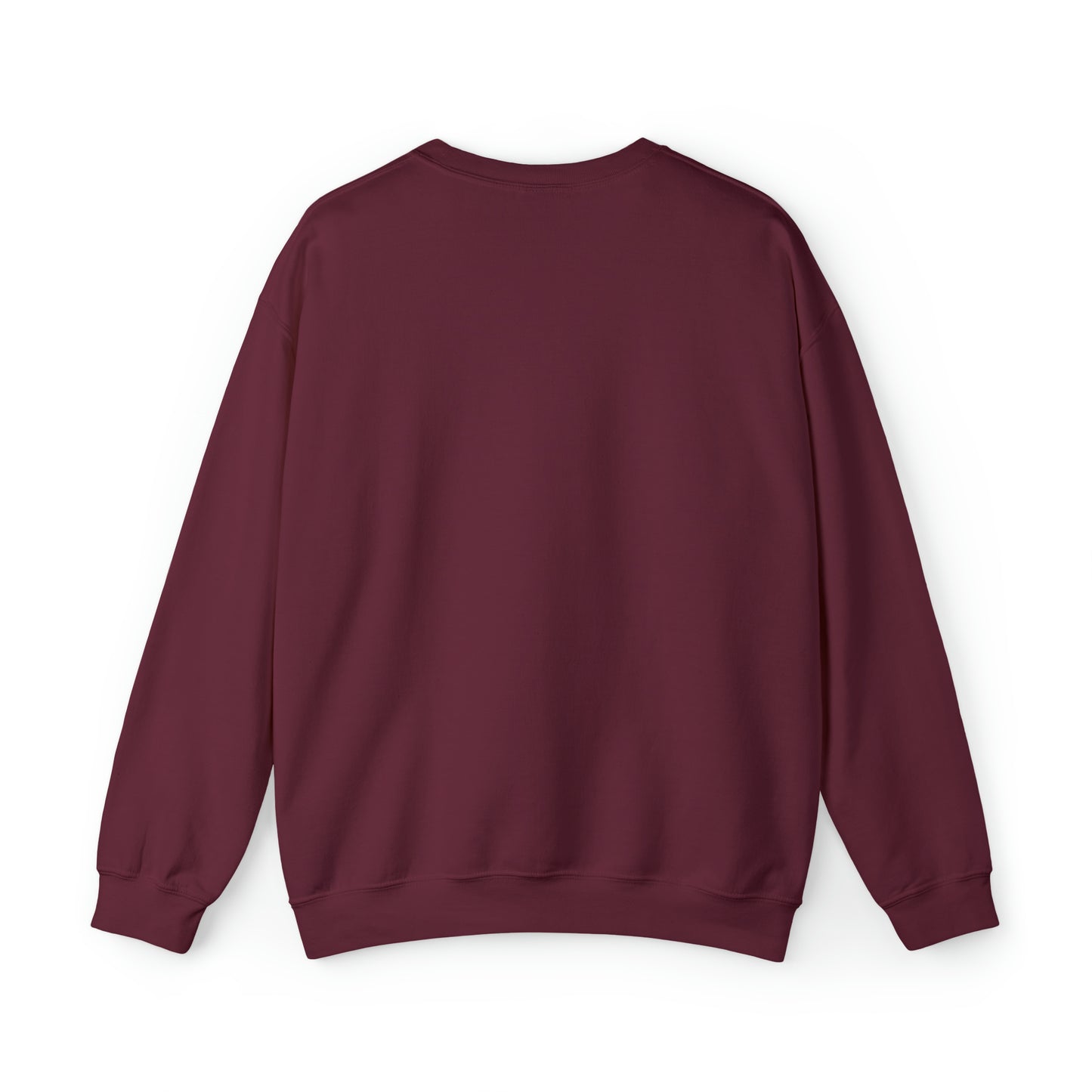 Maroon Berthoud Crewneck - Unisex Heavy Blend™ Crewneck Sweatshirt in Maroon