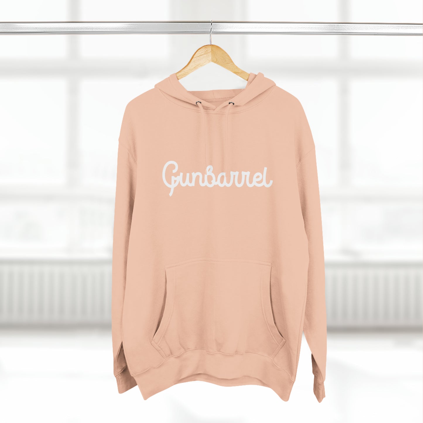 Gunbarrel Super Cozy Winter Hoodie - Pale Pink Unisex Premium Pullover Hoodie