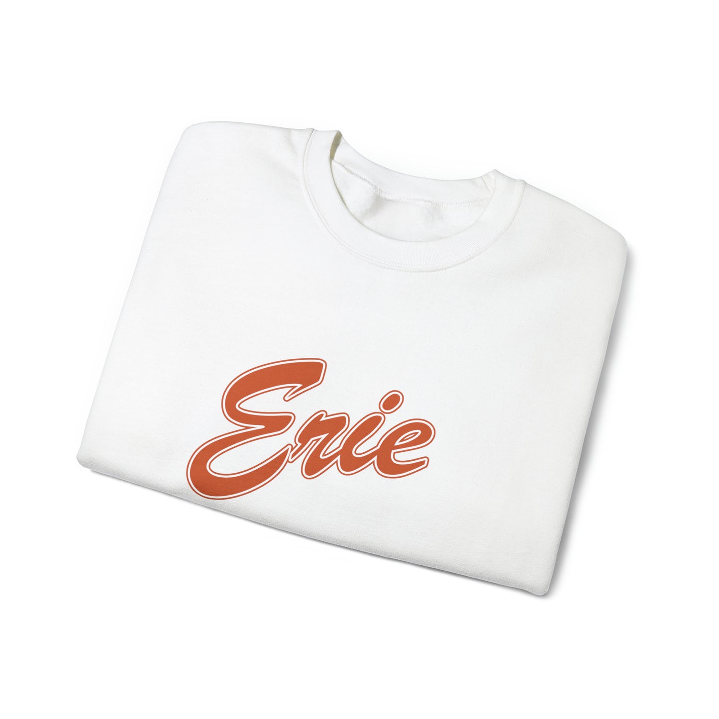 Erie Varsity Cozy Crewneck - Unisex Heavy Blend™ Crewneck Sweatshirt