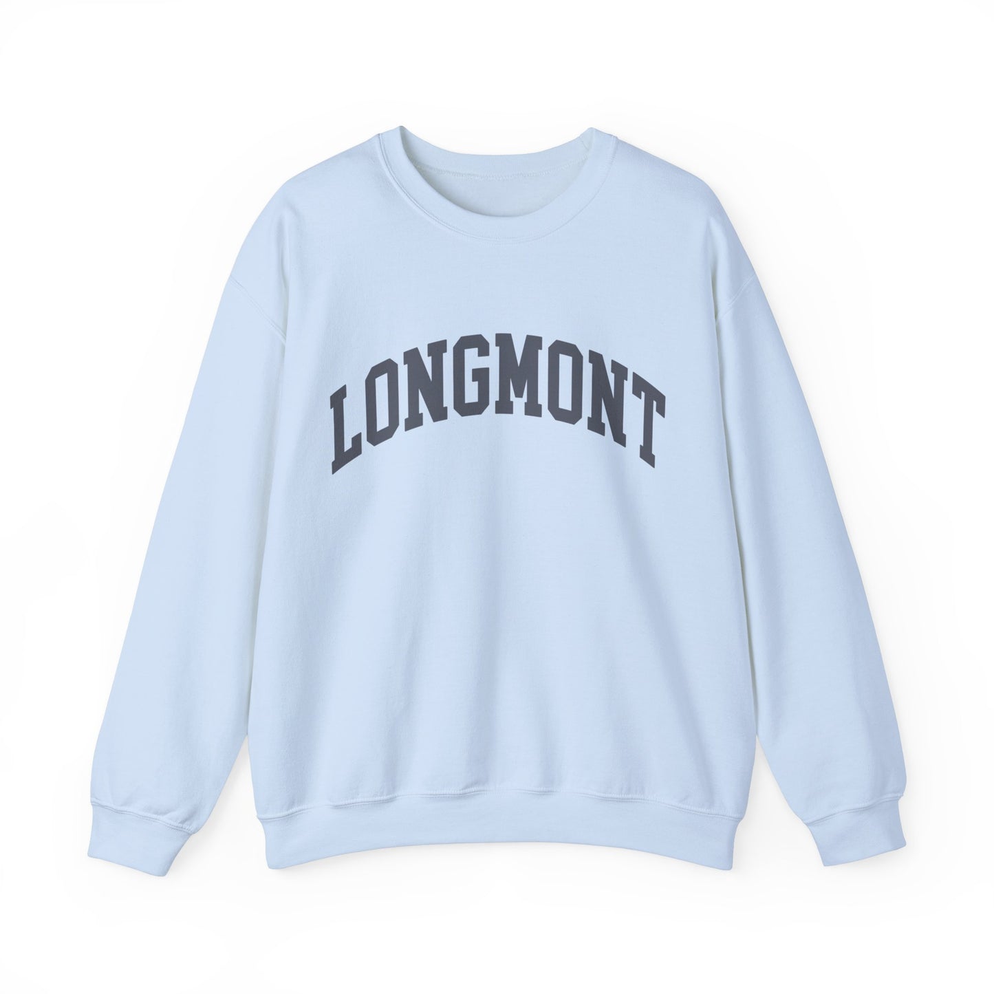 Longmont Varsity Cozy and Soft Unisex Heavy Blend™ Crewneck Sweatshirt