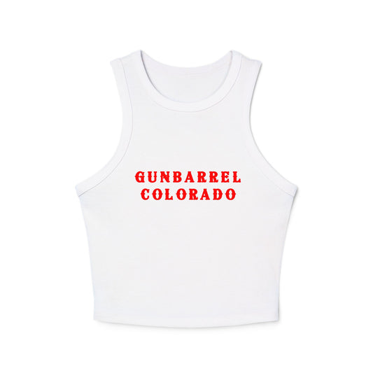 Gunbarrel Colorado Women's Micro Rib Racer Tank Top