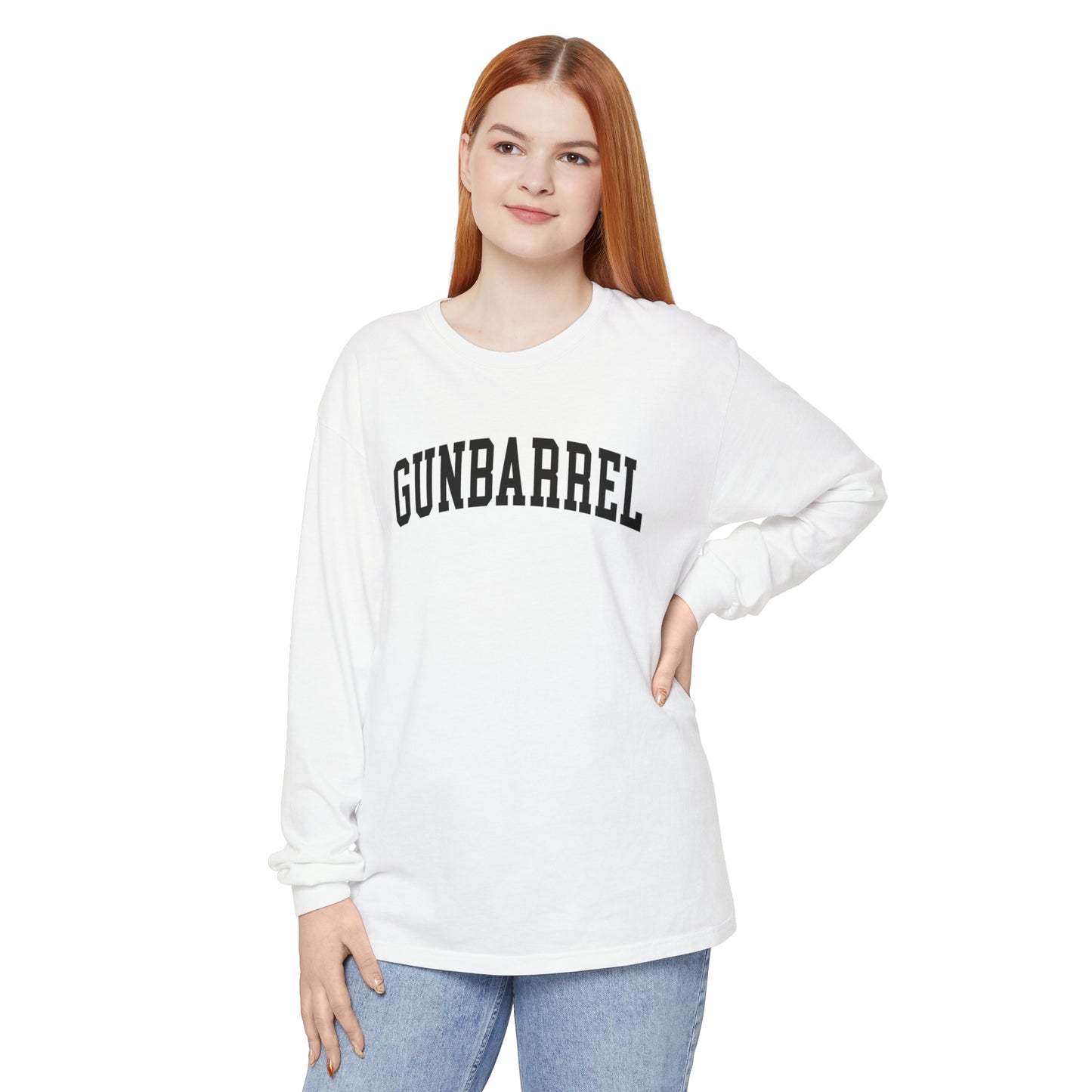 Vintage Gunbarrel Long Sleeve T-Shirt - Unisex Cotton Casual Wear