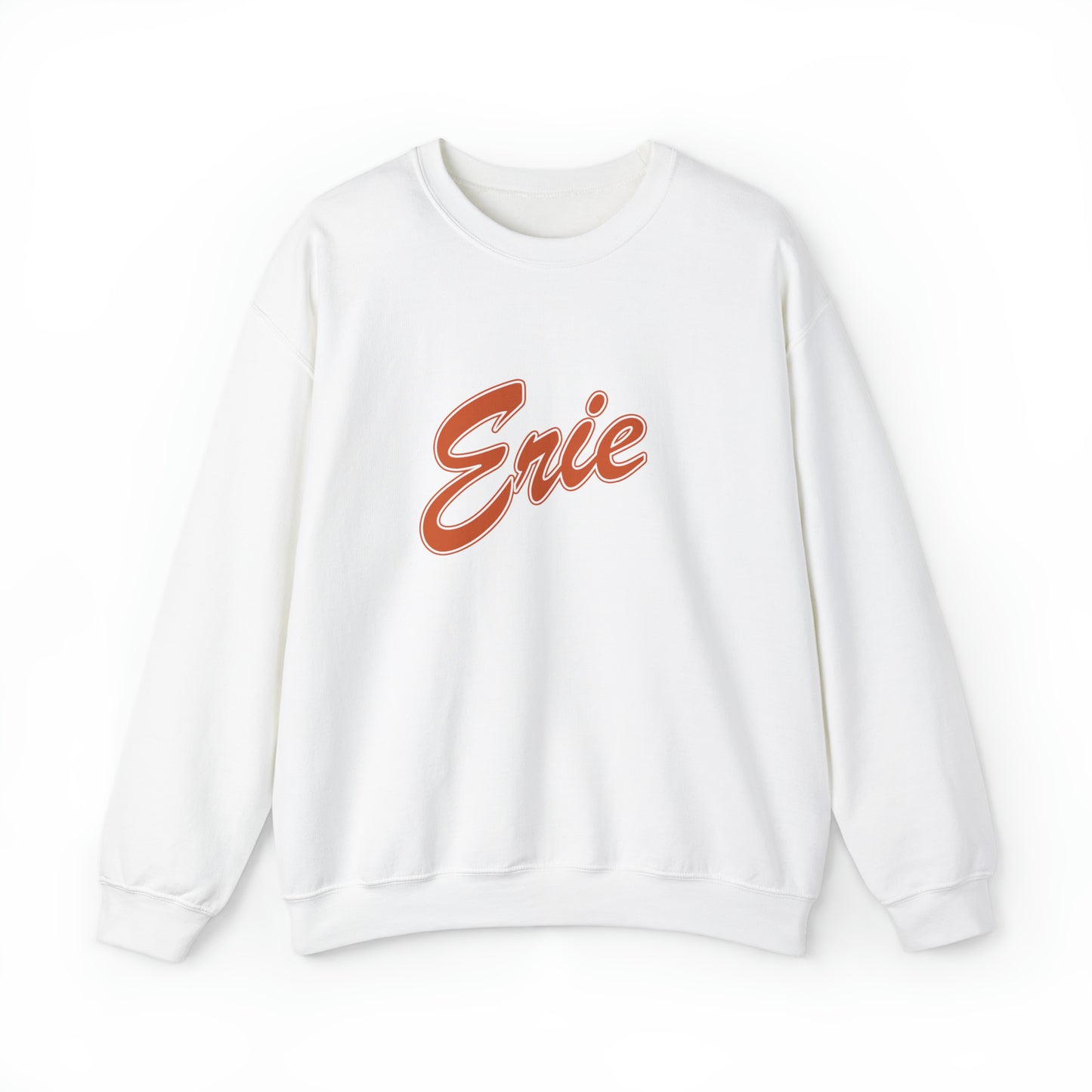 Erie Varsity Cozy Crewneck - Unisex Heavy Blend™ Crewneck Sweatshirt