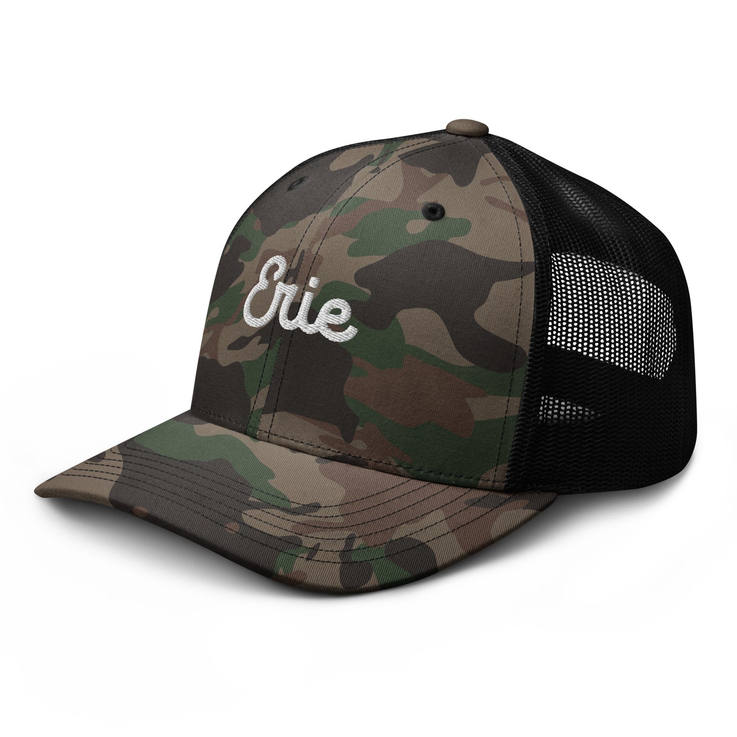 Erie Camouflage Trucker Hat