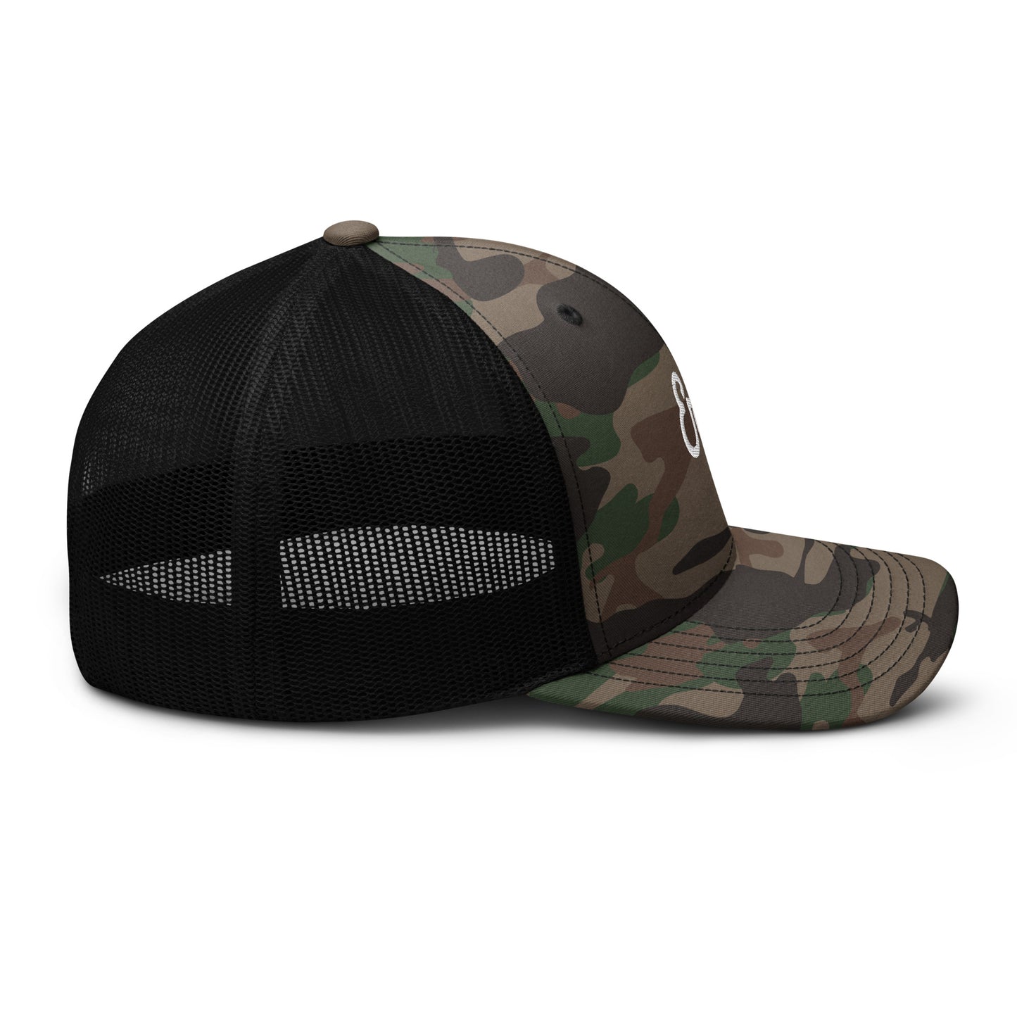 Erie Camouflage Trucker Hat