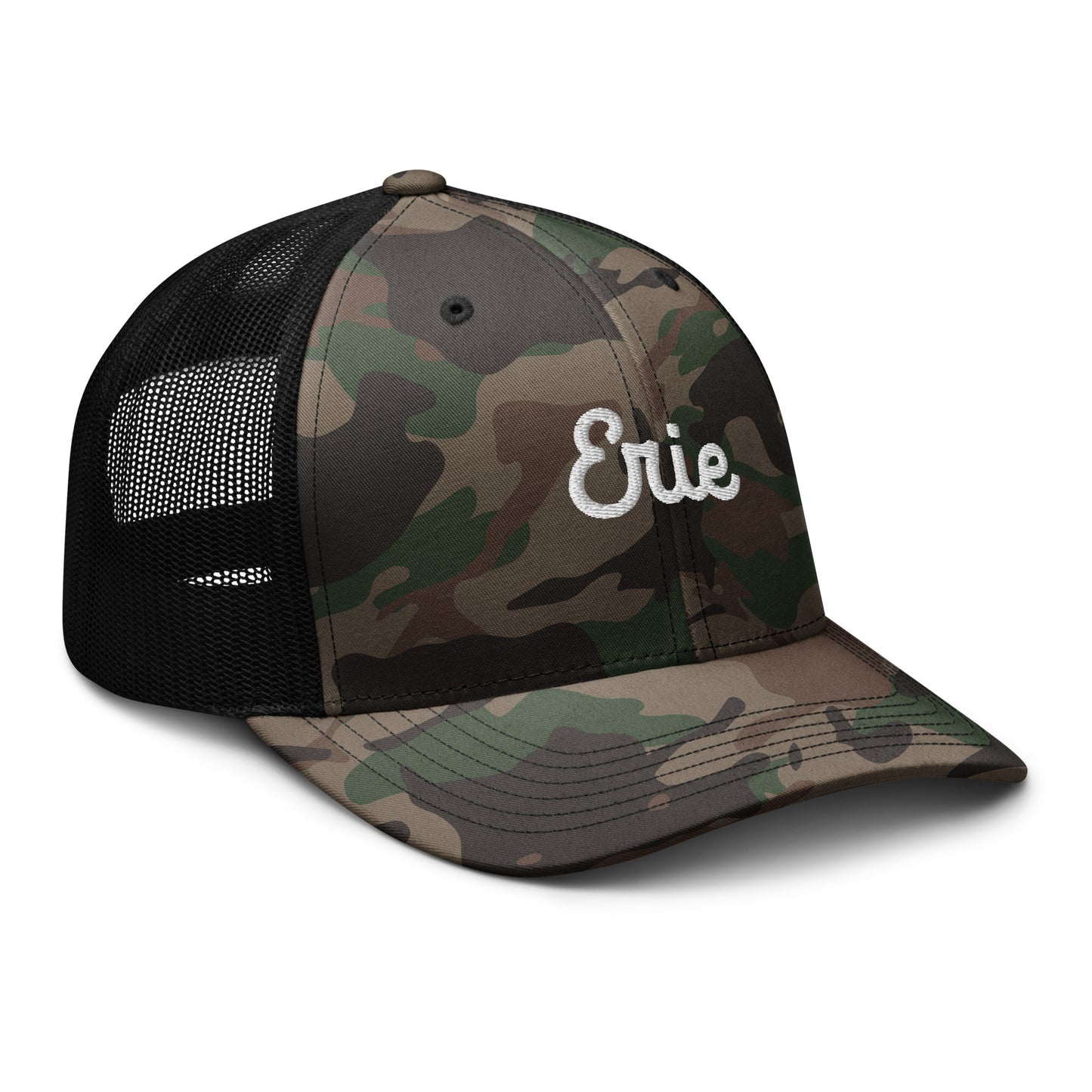 Erie Camouflage Trucker Hat