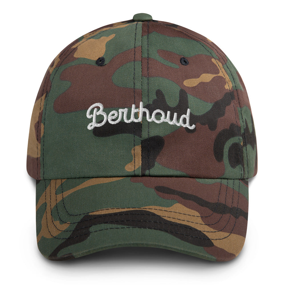 Berthoud Colorado Embroidered Dad hat