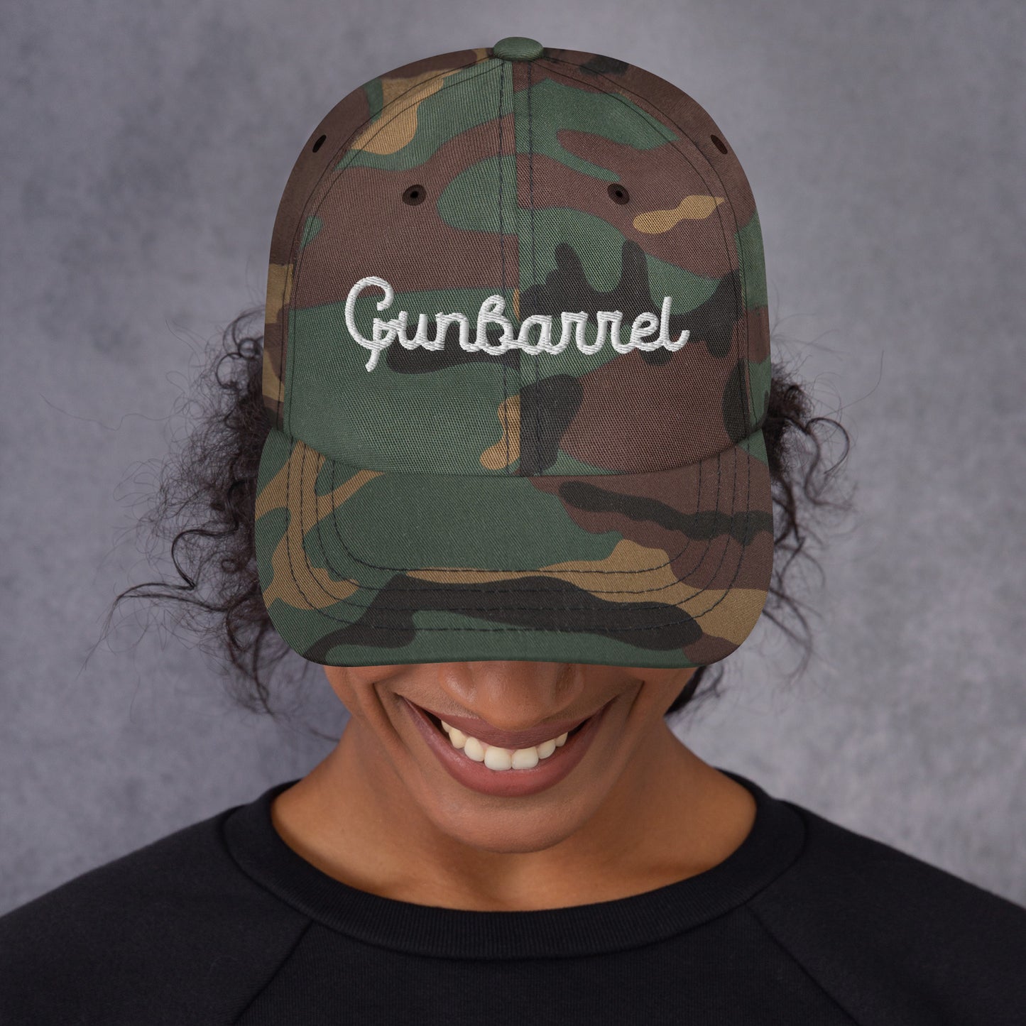 Gunbarrel Camo Dad hat