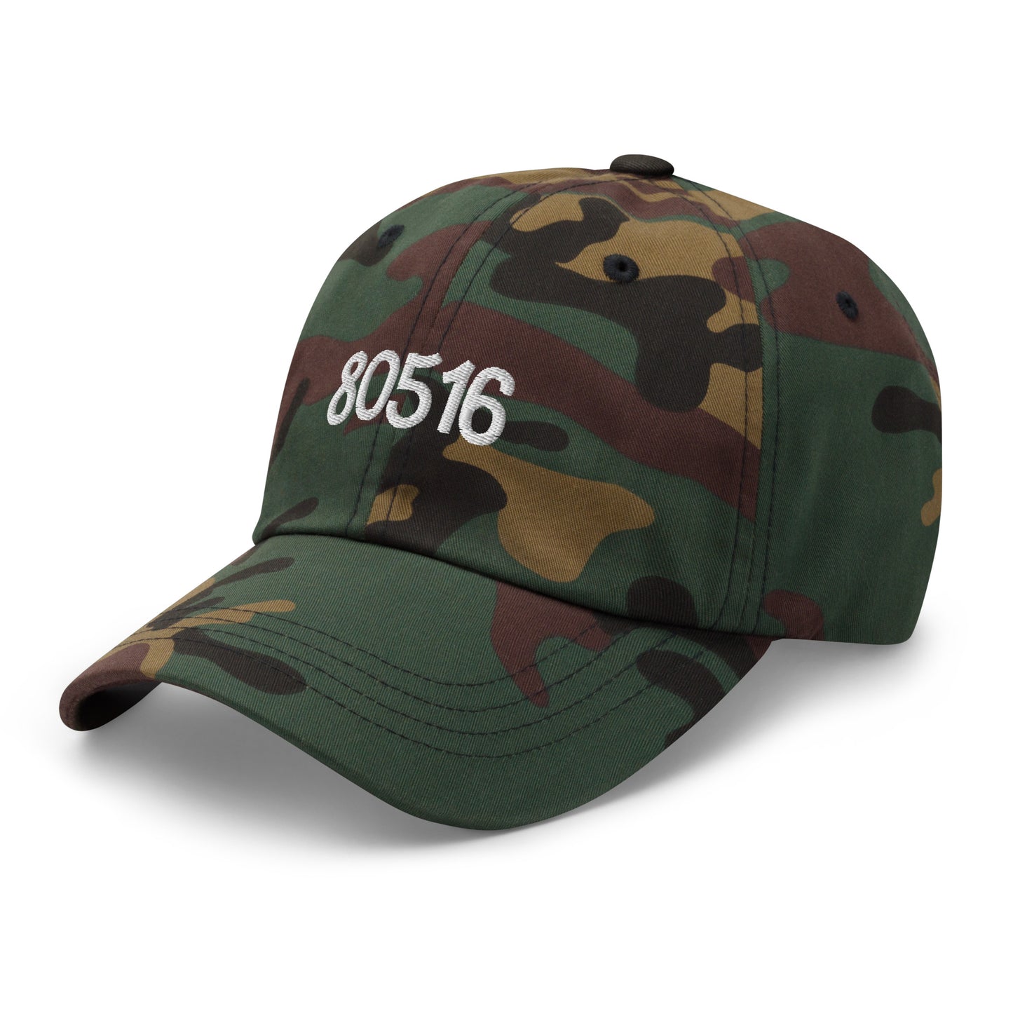 80516 Zip Code Embroidered Dad hat