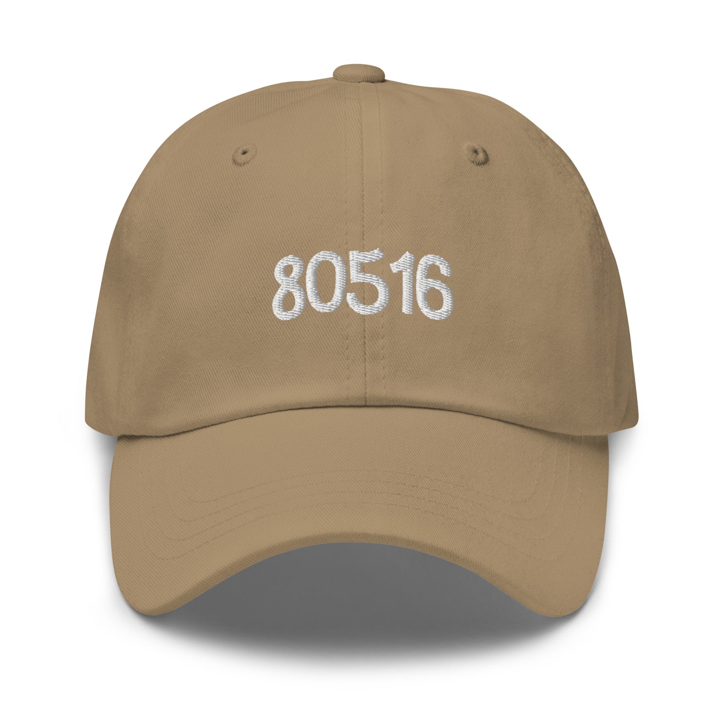 80516 Zip Code Embroidered Dad hat