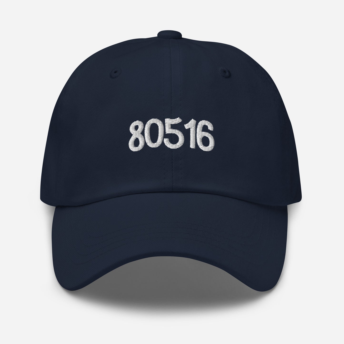 80516 Zip Code Embroidered Dad hat