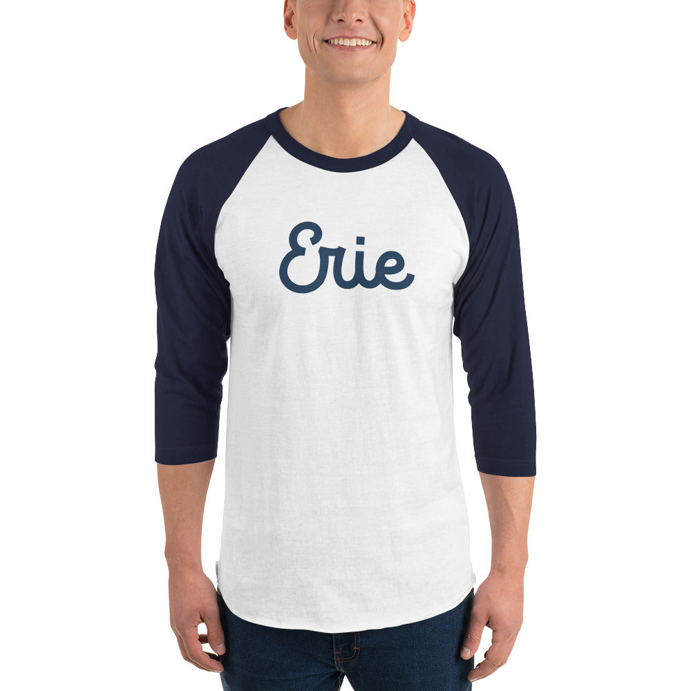 Erie Script Baseball Tshirt