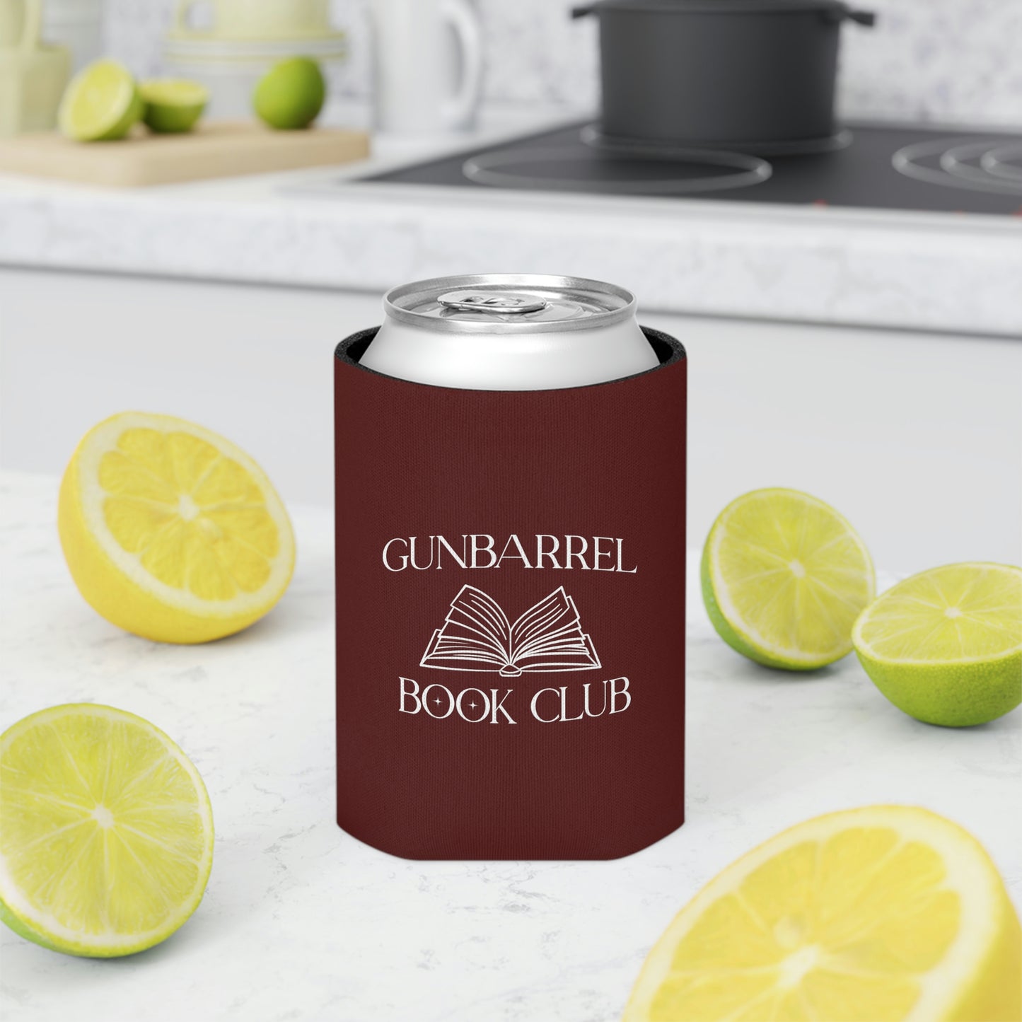 Gunbarrel Book Club Can Cooler