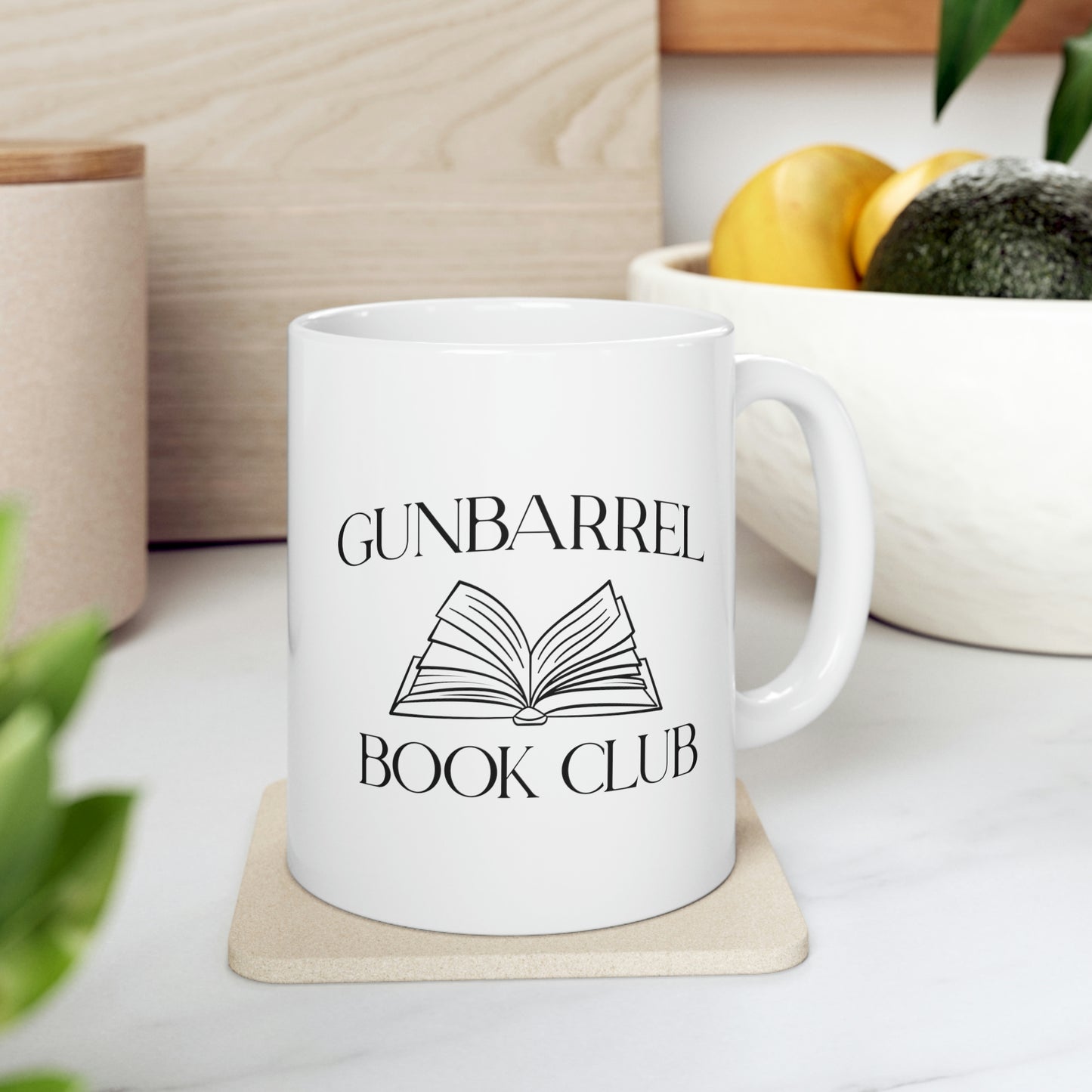 Gunbarrel Book Club Ceramic Mug 11oz