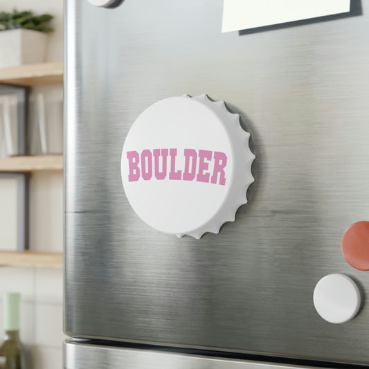 Boulder Colorado Pink Bottle Opener