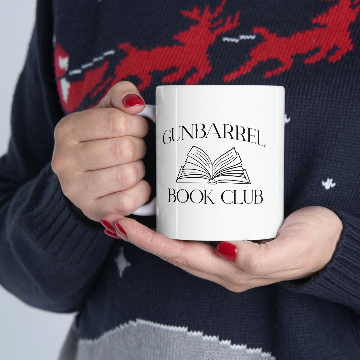 Gunbarrel Book Club Ceramic Mug 11oz