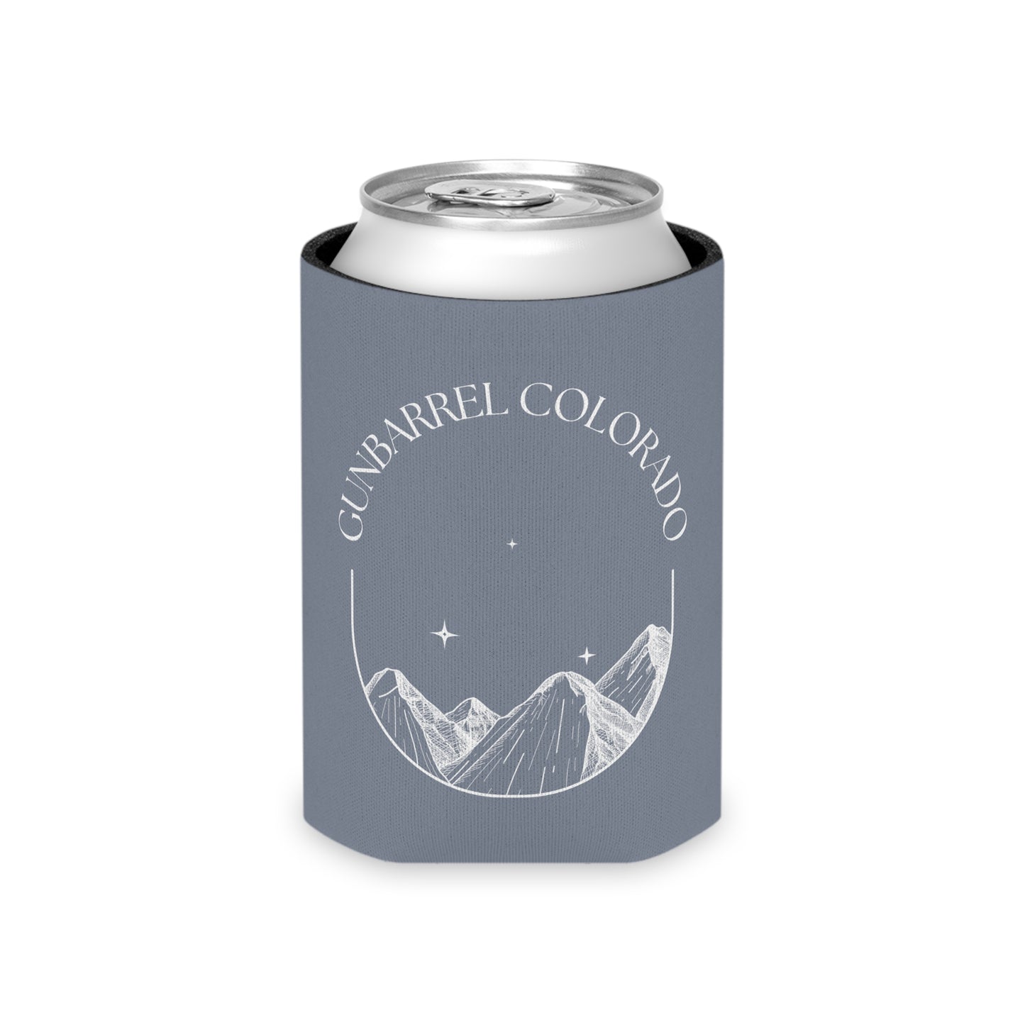 Starry Night Gunbarrel Can Cooler