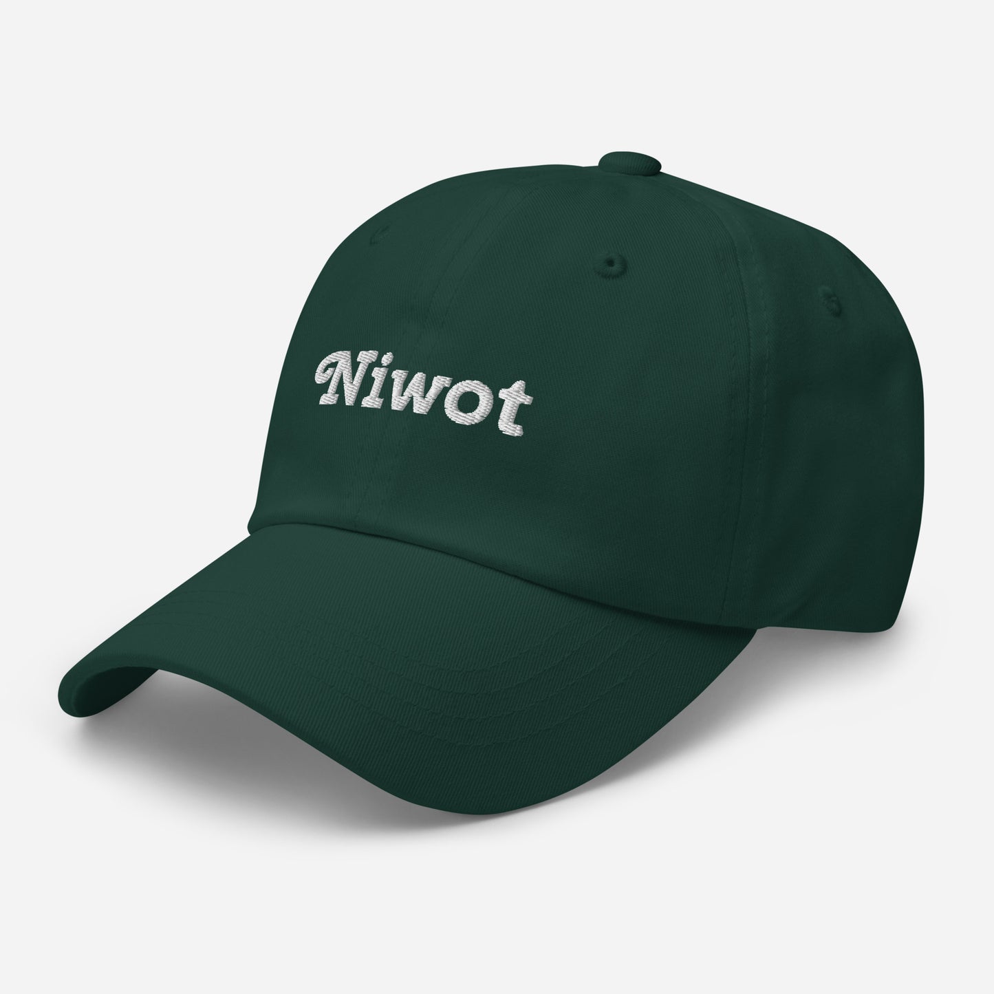 Embroidered Niwot Dat Hat in Spruce Green