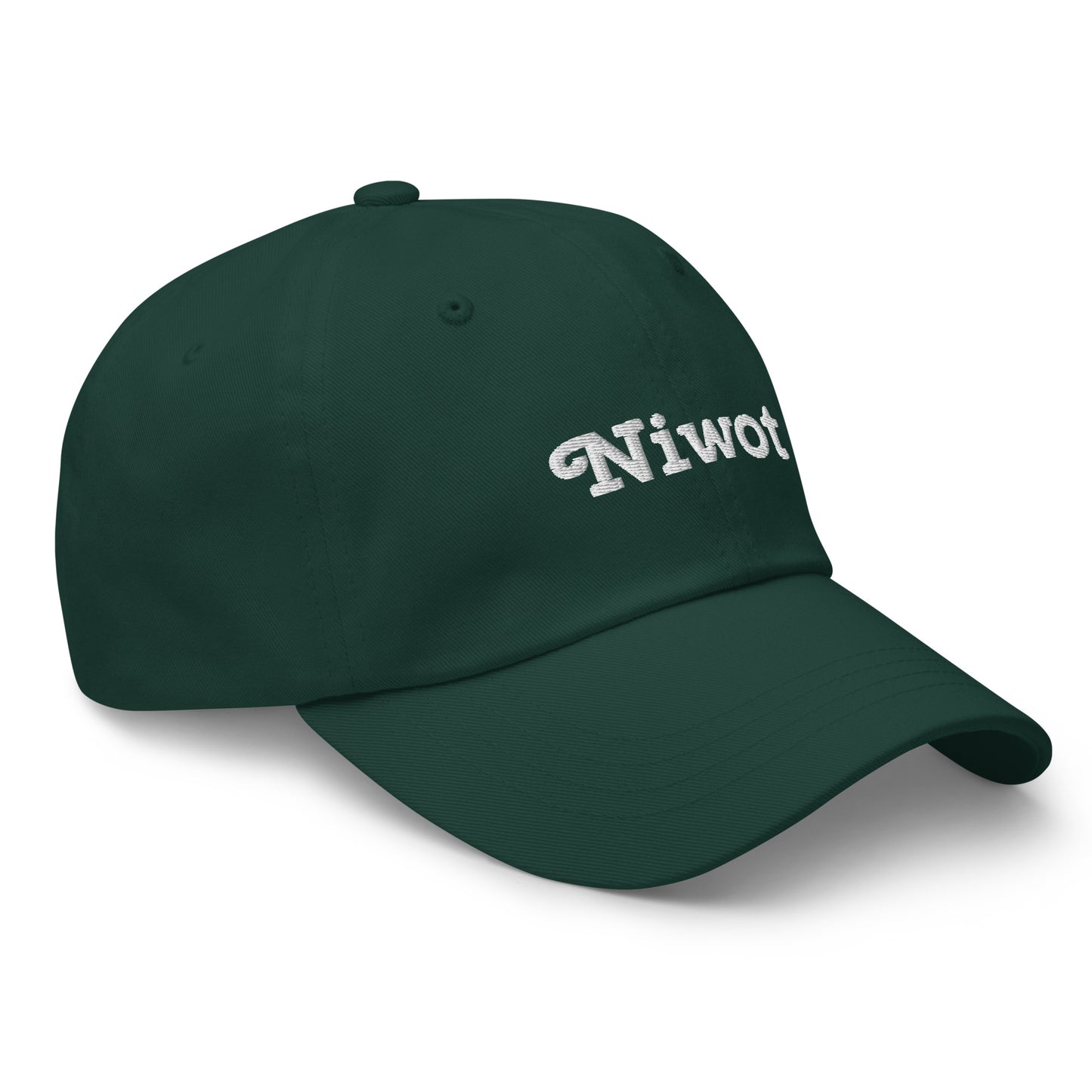 Embroidered Niwot Dat Hat in Spruce Green