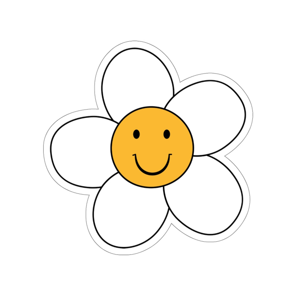 Hippie Flower Sticker