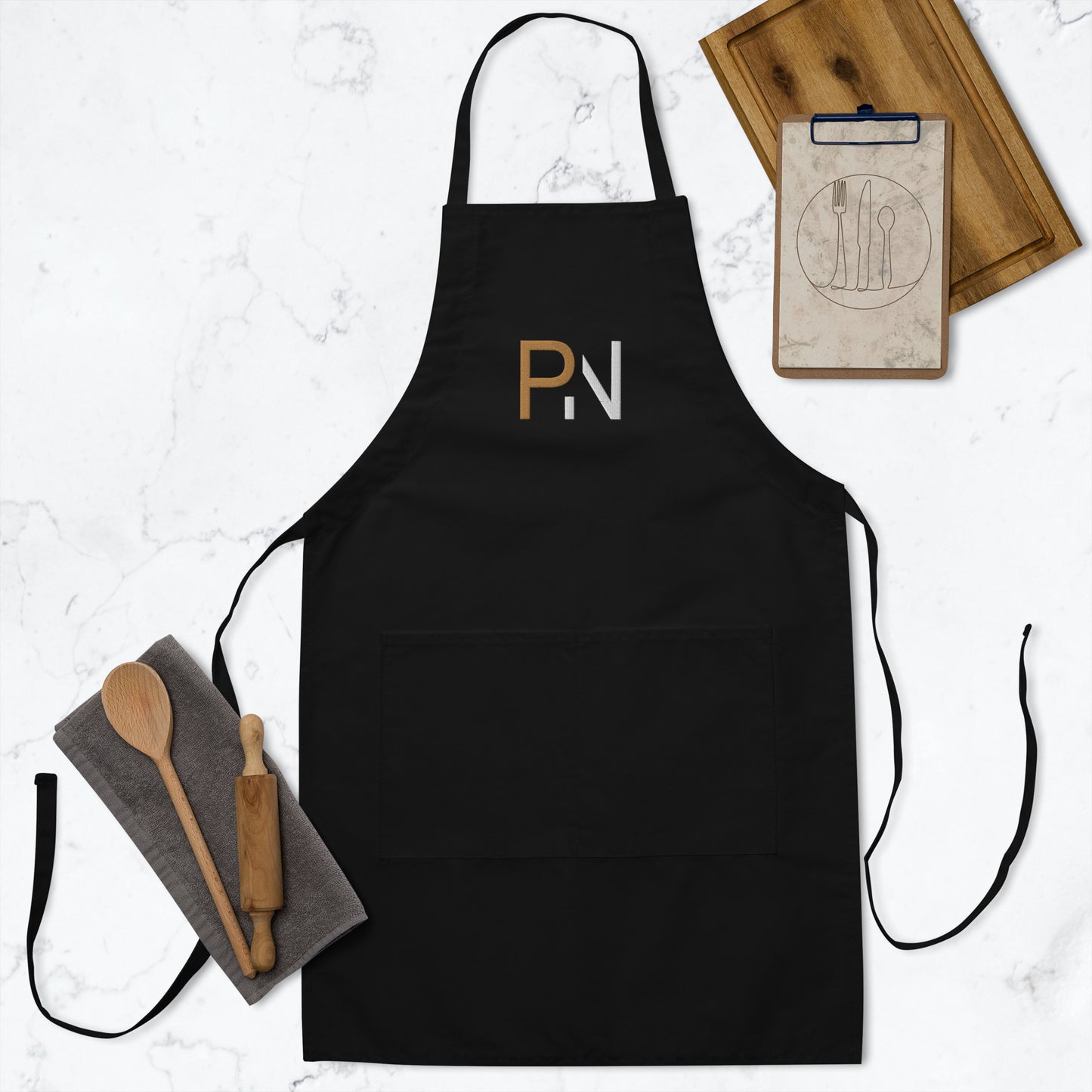 PN Embroidered Apron