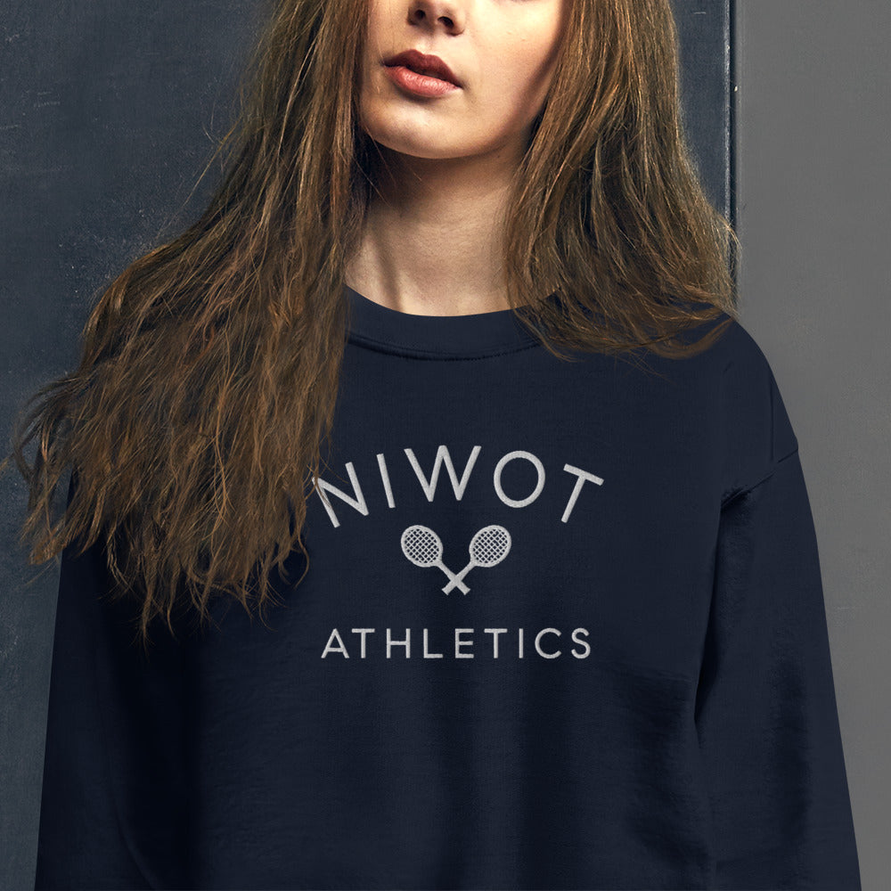 Old Money Embroidered Niwot Crewneck