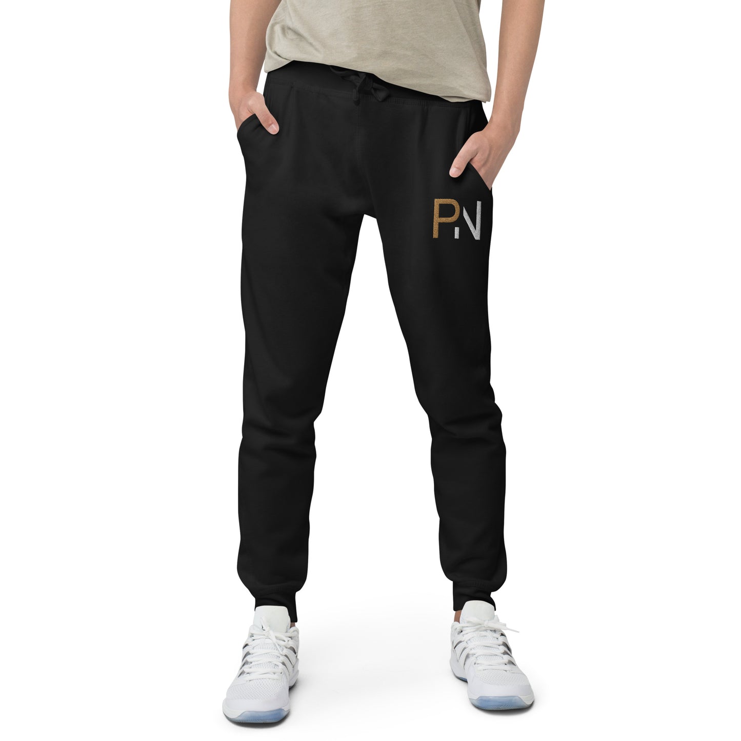 PN Embroidered Unisex fleece sweatpants