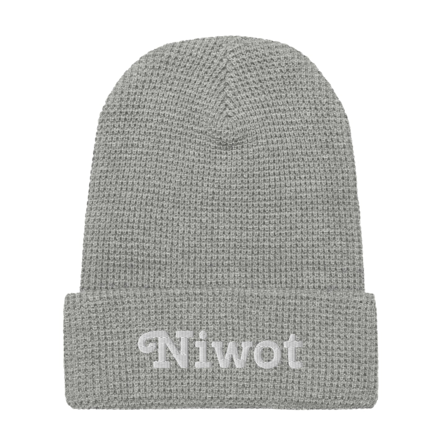 Why Not Niwot? Waffle Beanie